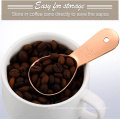 18/8 Stainless Steel Tablespoon Measuring Spoon Short Handle Coffee Scoop for Coffee Tea Sugar